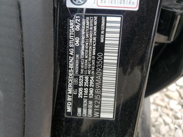 2021 MERCEDES-BENZ CLS 450 - W1K2J5JB9MA093500