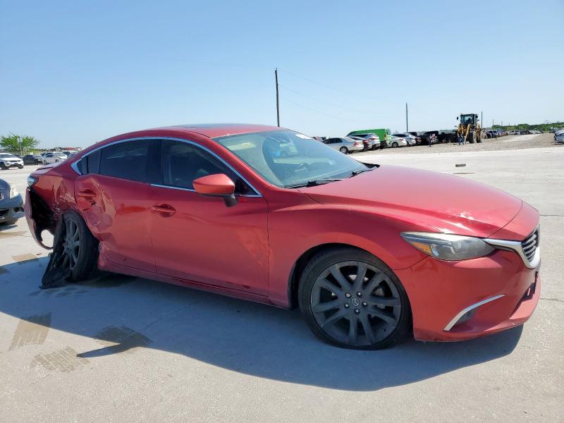 Vin: jm1gj1w55g1486734, lot: 52588495, mazda 6 grand touring 20164