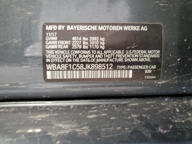 2018 BMW 328 D XDRI - WBA8F1C58JK898512