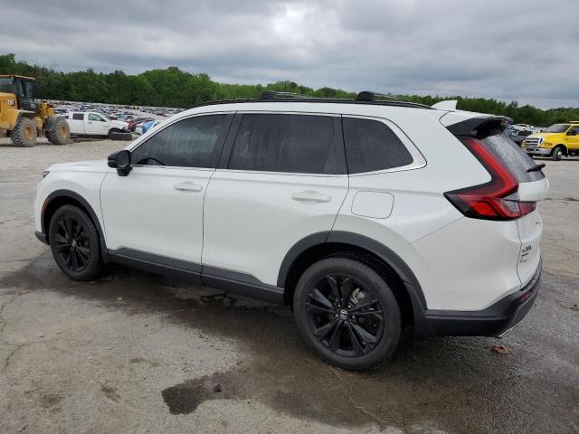 HONDA CR-V SPORT 2024 white  hybrid engine 7FARS6H94RE038681 photo #3