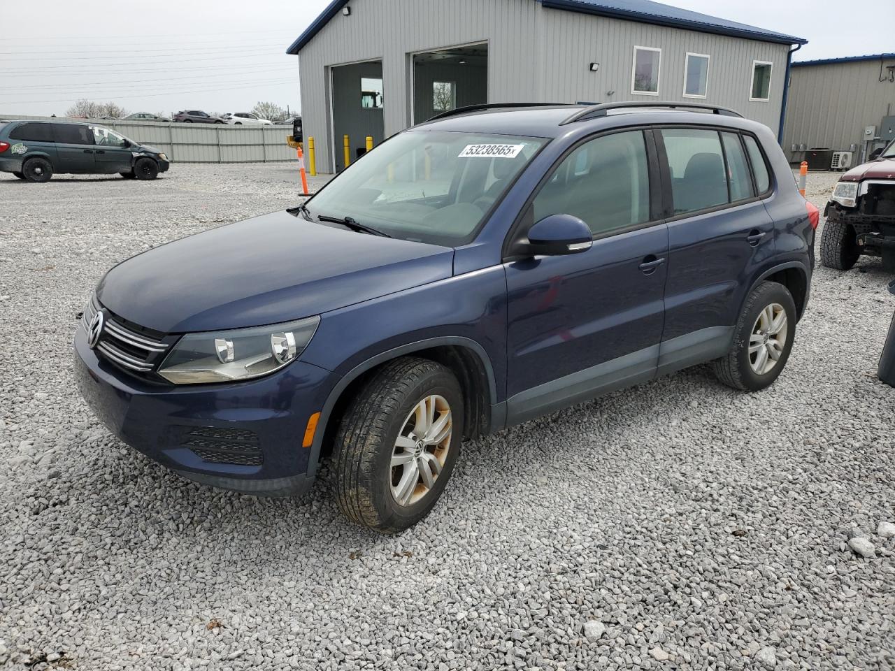 Lot #3151503649 2015 VOLKSWAGEN TIGUAN S