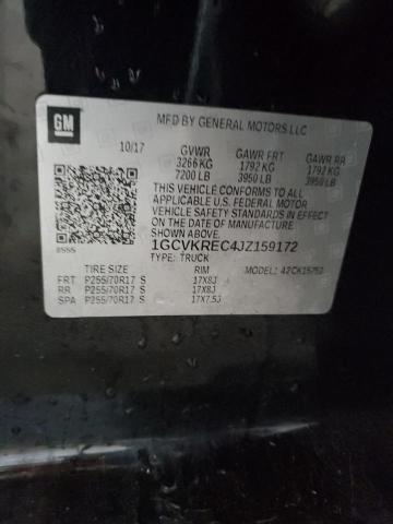 2018 CHEVROLET SILVERADO - 1GCVKREC4JZ159172