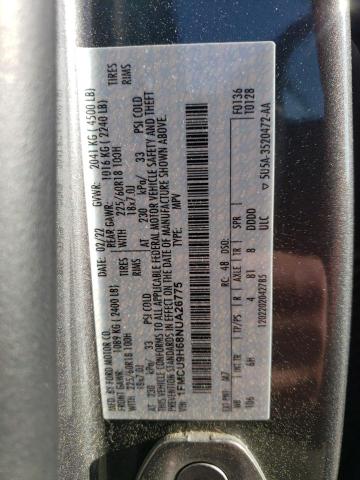 2022 FORD ESCAPE SEL - 1FMCU9H68NUA26775