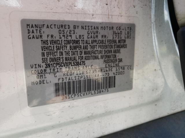 2023 NISSAN KICKS SV - 3N1CP5CVXPL538475