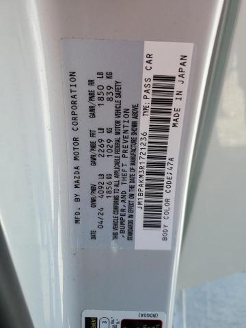 2024 MAZDA 3 SELECT S - JM1BPAKM3R1721236