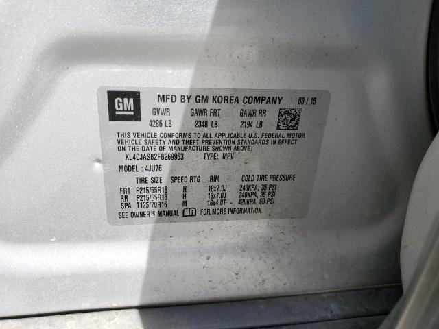 2015 BUICK ENCORE - KL4CJASB2FB269963