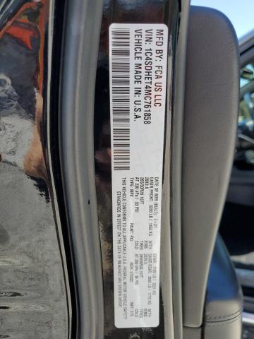 2021 DODGE DURANGO CI - 1C4SDHET4MC761858