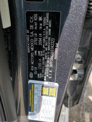 2019 KIA FORTE GT L 3KPF34AD6KE042323