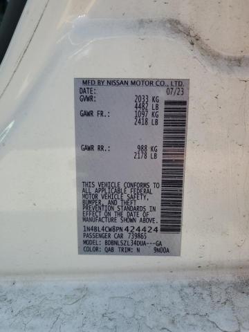 2023 NISSAN ALTIMA SR - 1N4BL4CW8PN424424