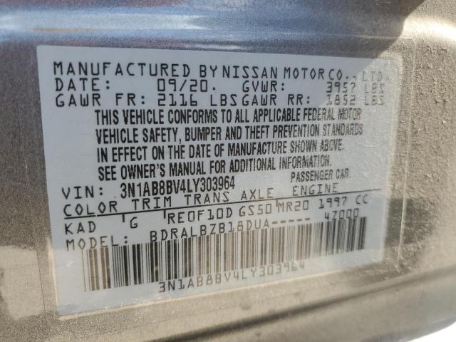 2020 NISSAN SENTRA S - 3N1AB8BV4LY303964