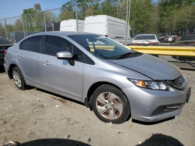 Vin: 19xfb2f52fe203720, lot: 53956245, honda civic lx 20154