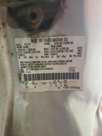 2015 FORD F250 SUPER - 1FTBF2B61FEC95853