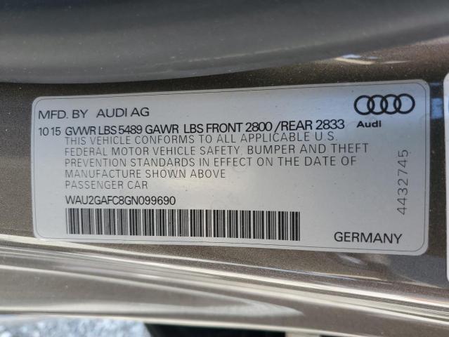 2016 AUDI A7 PRESTIG - WAU2GAFC8GN099690