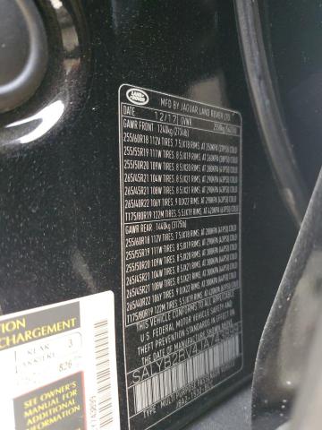 2018 LAND ROVER RANGE ROVE - SALYB2RV4JA743899