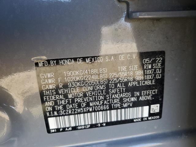 2023 HONDA HR-V SPORT - 3CZRZ2H5XPM700666
