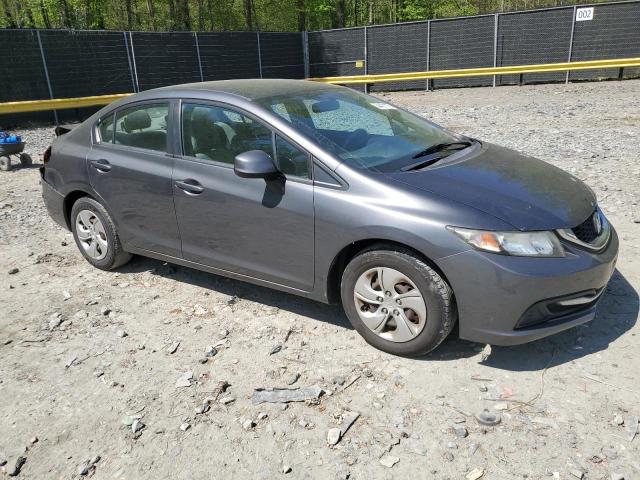 Vin: 2hgfb2f50dh569517, lot: 54431775, honda civic lx 20134