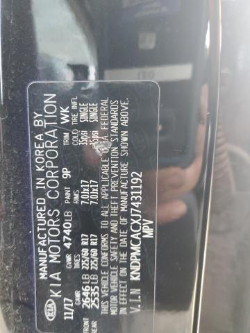 2018 KIA SPORTAGE L - KNDPMCACXJ7431192