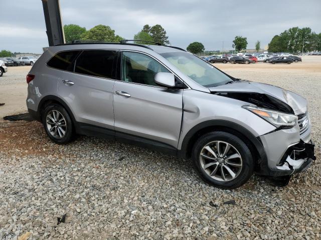 Vin: km8sm4hf0hu185499, lot: 53833505, hyundai santa fe se 20174