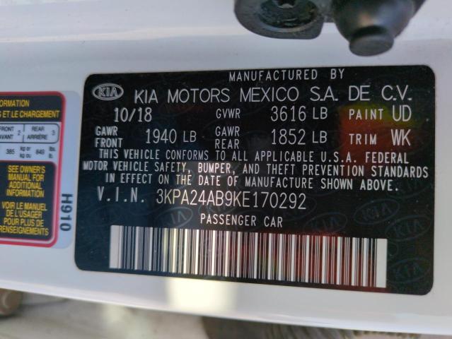 2019 KIA RIO S - 3KPA24AB9KE170292