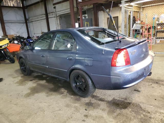 KIA SPECTRA GS 2003 blue hatchbac gas KNAFB161135104592 photo #3