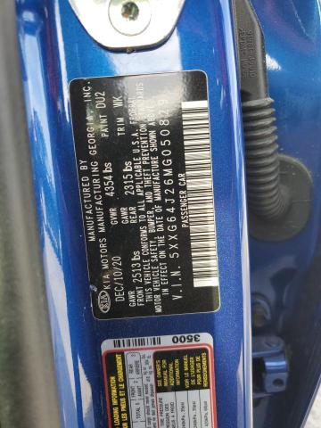 2021 KIA K5 GT LINE - 5XXG64J26MG050829