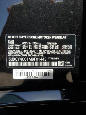 2021 BMW X6 SDRIVE 5UXCY4C01M9F01443