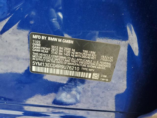 2024 BMW X3 M 5YM13EC04R9U76210