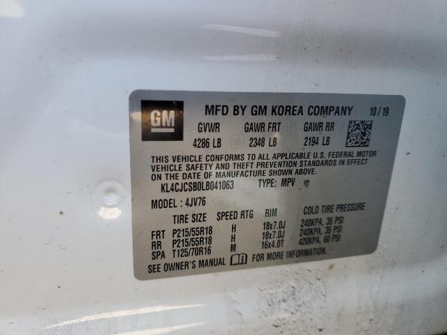 2020 BUICK ENCORE ESS KL4CJCSB0LB041063