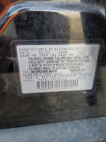 2021 NISSAN KICKS SV - 3N1CP5CV6ML468470