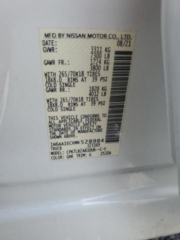 2021 NISSAN TITAN S - 1N6AA1ECXMN528984
