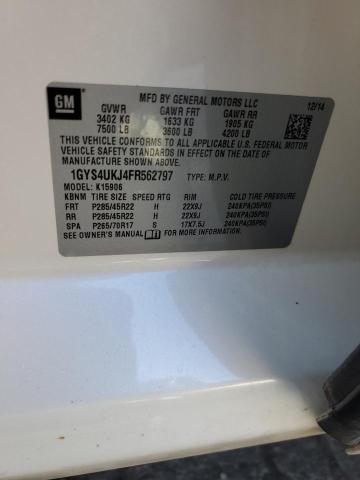 2015 CADILLAC ESCALADE E - 1GYS4UKJ4FR562797