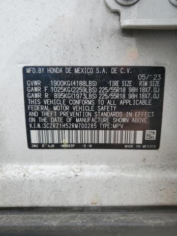 2024 HONDA HR-V SPORT - 3CZRZ1H52RM700285