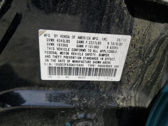 2016 ACURA ILX PREMIU 19UDE2F82GA015665