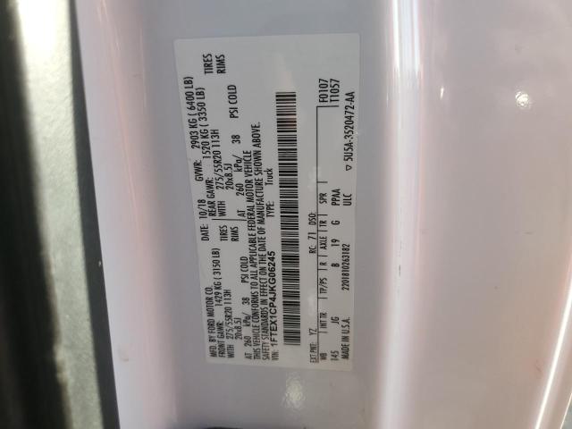 2018 FORD F150 SUPER - 1FTEX1CP4JKG06245