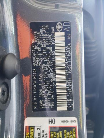2018 TOYOTA COROLLA L - 2T1BURHE0JC046193
