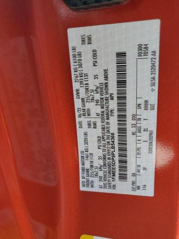2023 FORD BRONCO BAS - 1FMEE5DP9PLB54366