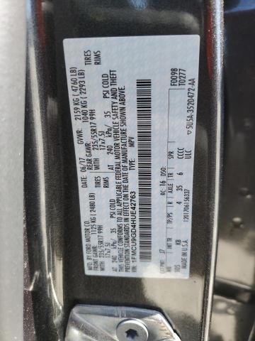 2017 FORD ESCAPE SE - 1FMCU9GD4HUE42763