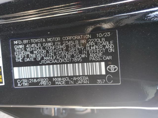 2024 TOYOTA PRIUS LE - JTDACAAU0R3017895