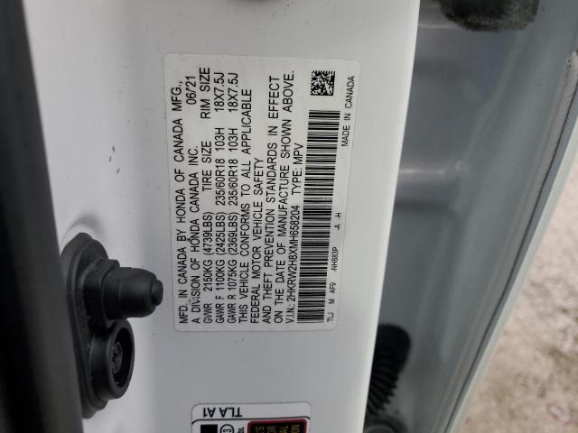 2021 HONDA CR-V EXL - 2HKRW2H8XMH658204