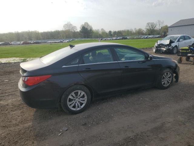 HYUNDAI SONATA GLS 2011 black  gas 5NPEB4AC3BH245915 photo #4