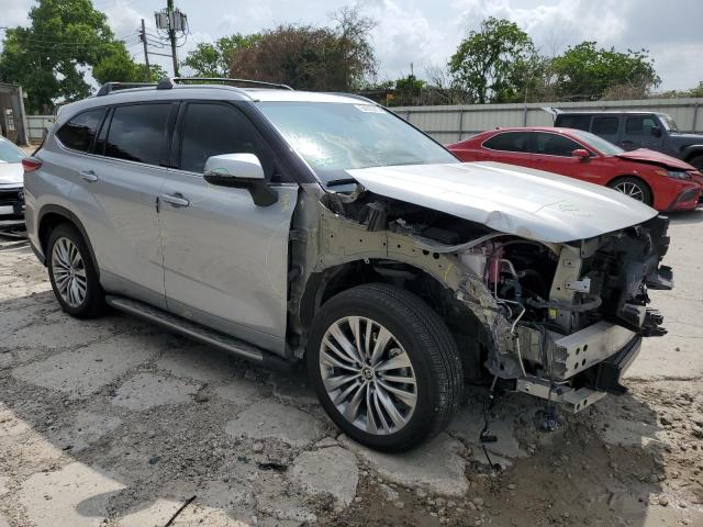 Vin: 5tdfarah6ns014599, lot: 54310315, toyota highlander hybrid platinum 20224