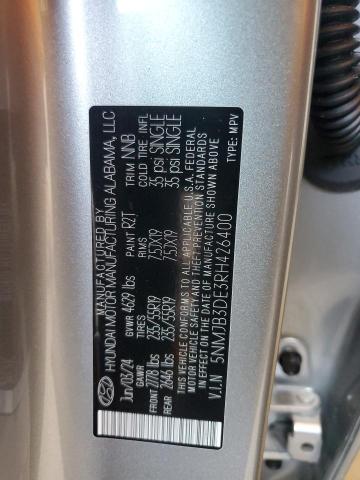 2024 HYUNDAI TUCSON SEL 5NMJB3DE3RH426400