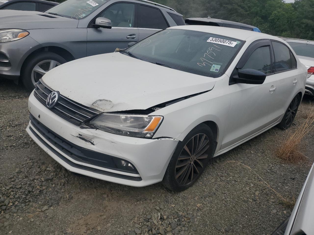 Lot #3181091311 2015 VOLKSWAGEN JETTA SE