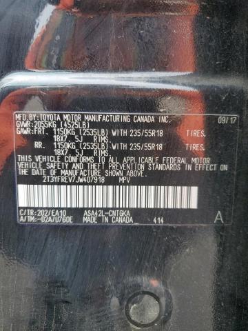 2018 TOYOTA RAV4 LIMIT - 2T3YFREV7JW407918