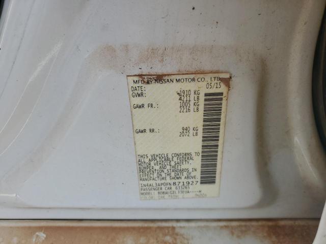 2015 NISSAN ALTIMA 2.5 - 1N4AL3AP0FN871927