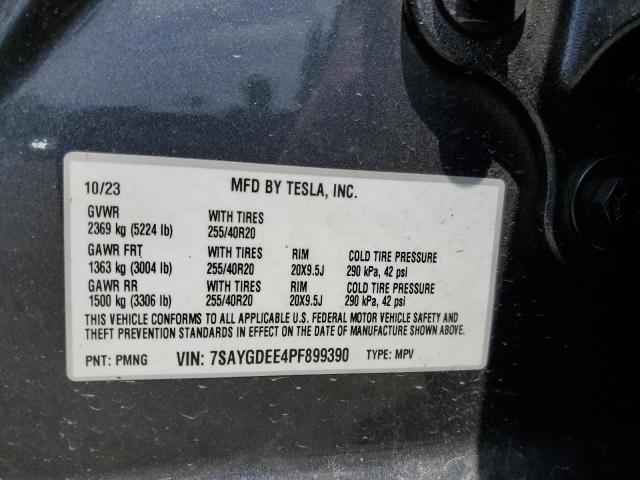 2023 TESLA MODEL Y - 7SAYGDEE4PF899390