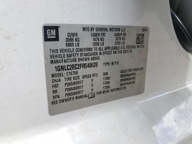 2015 CHEVROLET TAHOE POLI - 1GNLC2EC2FR548628