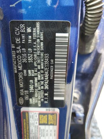 2018 KIA RIO LX 3KPA24AB4JE138493