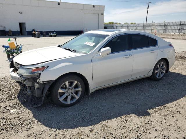 ACURA TL 2012 white sedan 4d gas 19UUA8F51CA012139 photo #1