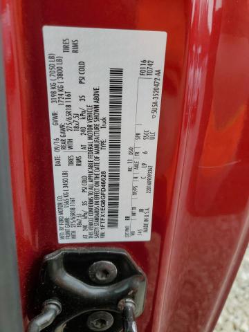 2016 FORD F150 SUPER - 1FTFX1EG8GFD46628